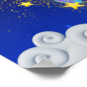 Twinkle Little Star 18x18ポスター ポスター (角)