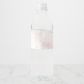 Twinkle Little Star Baby Shower ペットボトルラベル (裏面)