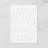 Twinkle Little Star Baby Shower Booksベビー エンクロージャーカード (裏面)