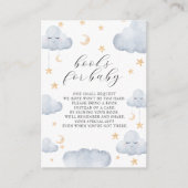 Twinkle Little Star Baby Shower Booksベビー エンクロージャーカード (正面)
