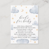 Twinkle Little Star Baby Shower Booksベビー エンクロージャーカード (正面)