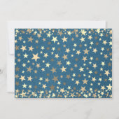 Twinkle Little Star Boy 1st Birthday セーブザデート (裏面)