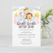 Twinkle Little Star Genderのパーティー 招待状 (スタンド正面)