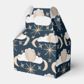 Twinkle Little Star Gender Reveal – 天のパーティー フェイバーボックス (裏面サイド)