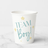 Twinkle Little Star Team Boy Blue Genderリビール 紙コップ (裏面)