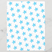 Twinkle Little StarABCsパーティーゲームベビーシャワー チラシ (裏面)