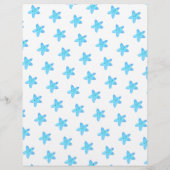 Twinkle Little StarABCsパーティーゲームベビーシャワー チラシ (裏面)