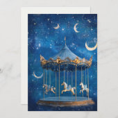 Twinkle Sprinkle | 月の魔法 招待状 (正面/裏面)