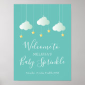 Twinkle Sprinkle Baby Shower / Sprinkle Welcome ポスター (正面)