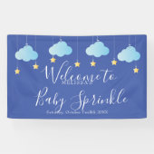Twinkle Sprinkle Baby Shower / Sprinkle Welcome 横断幕 (横)