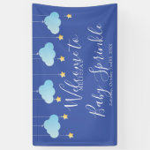 Twinkle Sprinkle Baby Shower / Sprinkle Welcome 横断幕 (縦)