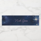 Twinkle Star Baby Boy Food Label ペットボトルラベル (シングルラベル)