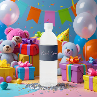 Twinkle Star Baby Boy Food Label ペットボトルラベル