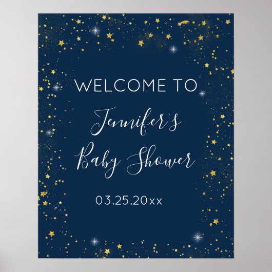 Twinkle Star Navy & Baby Showerへようこそ ポスター (正面)