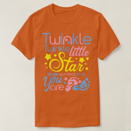 Twinkle  tシャツ (デザイン正面)