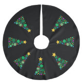 Twinkle Tree  ブラッシュドポリエステルツリースカート (正面)