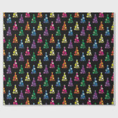 Twinkle Trees ラッピングペーパー (フラット)