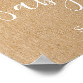 Twinkle Twinkle男の赤ちゃんシャワー/散水ウェルカム ポスター (角)