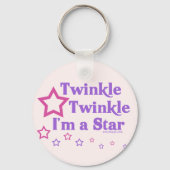 Twinkle Twinkle私はスター キーホルダー (裏面)