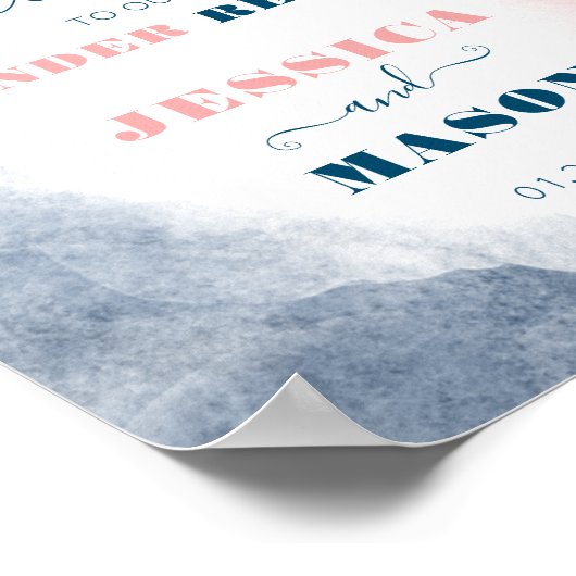 Twinkle Twinkle Genderモダンがウェルカムサインを明らかにする ポスター (角)