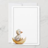 Twinkle Twinkle Little One First Birthday  招待状 (裏面)