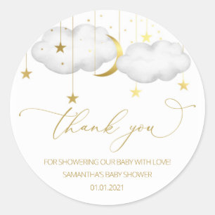 Twinkle Twinkle Little Starスタンプ ラウンドシール