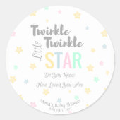 Twinkle Twinkle Little Star – ステッカー (正面)