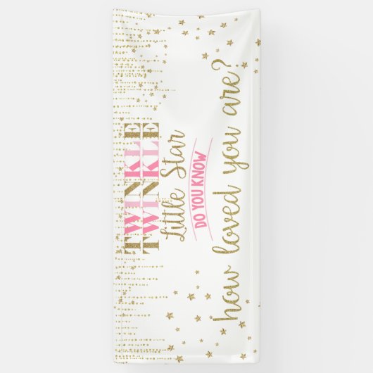 Twinkle Twinkle Little Star 横断幕 (縦)