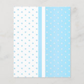 Twinkle, Twinkle Little Star -男の赤ちゃん- Bingo チラシ (裏面)