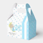 Twinkle, Twinkle Little Star - Baby Boy Thank You フェイバーボックス (正面サイド)