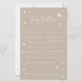 Twinkle Twinkle Little Star Baby Predictions Game