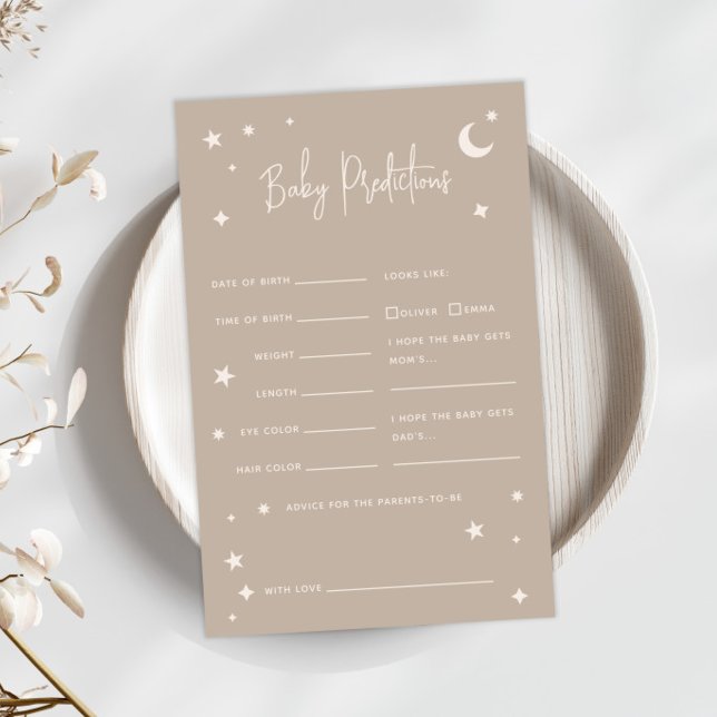 Twinkle Twinkle Little Star Baby Predictions Game (クリエイターアップロード済み)