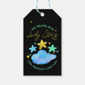 Twinkle Twinkle Little Star Baby Showerありがとう ギフトタグ (裏面)