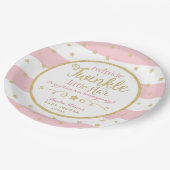 Twinkle Twinkle Little Star Baby Showerプレート ペーパープレート (アングル)