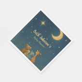 Twinkle Twinkle Little Star Baby Shower Napkins スタンダードランチョンナプキン (角)