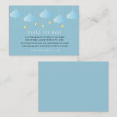 Twinkle Twinkle Little Star Books forベビー エンクロージャーカード (正面/裏面)