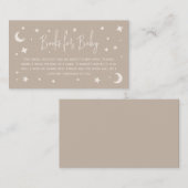 Twinkle Twinkle Little Star Books for Baby エンクロージャーカード (正面/裏面)