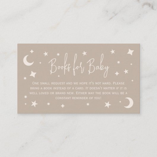 Twinkle Twinkle Little Star Books for Baby エンクロージャーカード (正面)