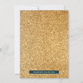 Twinkle Twinkle Little Star Genderのパーティー 招待状 (裏面)