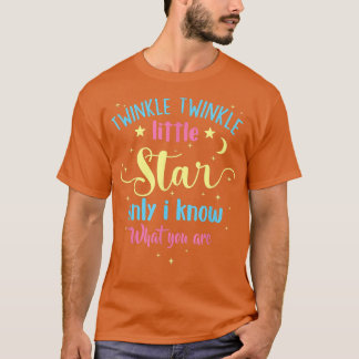 Twinkle Twinkle Little Star Gender RevealパーティーBa Tシャツ