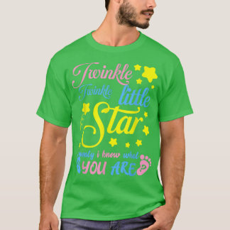 Twinkle Twinkle Little Star Gender RevealパーティーBa Tシャツ