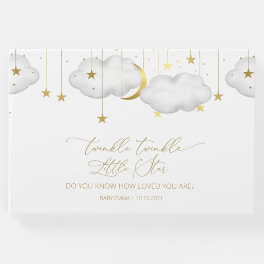 Twinkle Twinkle Little Star Guestbook, Moon Cloud ゲストブック (正面)