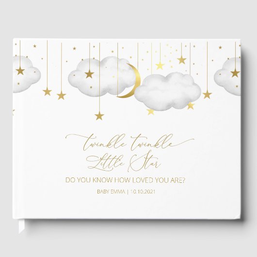Twinkle Twinkle Little Star Guestbook, Moon Cloud ゲストブック (正面)