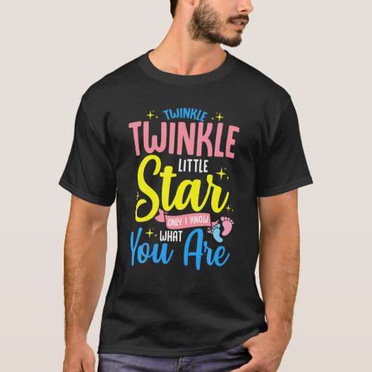 Twinkle Twinkle.Little.Star Keeper Of The Gender Tシャツ (正面)