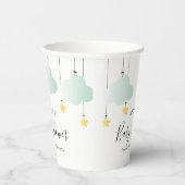 Twinkle Twinkle Little Star Neutralベビーシャワー 紙コップ (右)