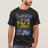 Twinkle Twinkle Little Star Only I Know Gender Kee Tシャツ (正面)