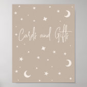 Twinkle Twinkle Little Star Shower Cards and Gifts ポスター (正面)