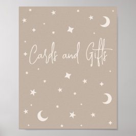 Twinkle Twinkle Little Star Shower Cards and Gifts ポスター