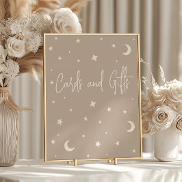 Twinkle Twinkle Little Star Shower Cards and Gifts ポスター