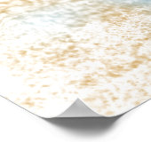 Twinkle, Twinkle, Little Star Starfishデザイン ポスター (角)